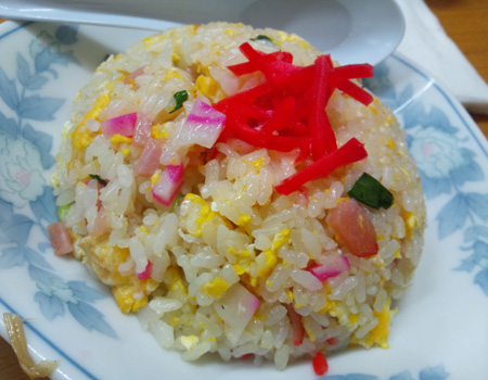 やいづ屋さんのチャーハン