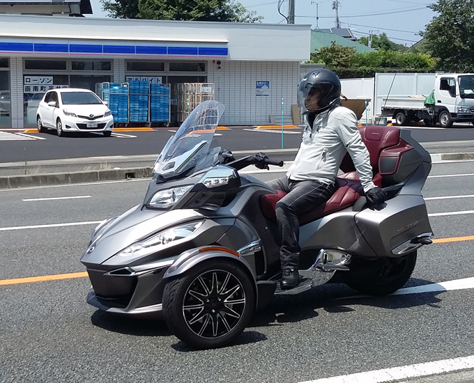 カンナム・スパイダー 日帰りツーリング (株)モータープラザカワイ